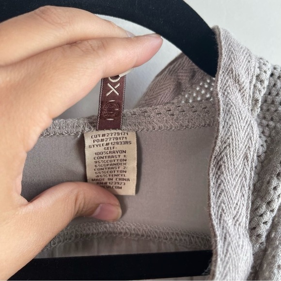 XCVI zip up three quarter sleeves lagenlook jacket size medium - Picture 6 of 6